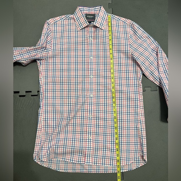 4 x Mens Bonobos Daily Grind Wrinkle-Free Slim Fit Dress Shirt 16 35 - Picture 11 of 11